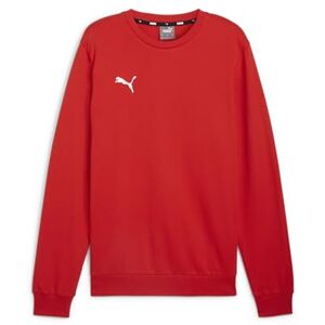 Puma Herren Teamgoal Casuals Sweatshirt Mit Rundhalsausschnitt Strickpullover, Red- White, L EU Puma Herren Teamgoal Casuals Sweatshirt Mit Rundhalsausschnitt Strickpullover, Red- White, L EU