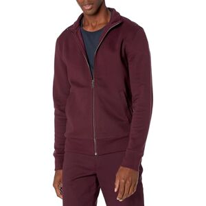 Amazon Essentials Herren Fleece-Jacke mit durchgehendem Reißverschluss, Burgunderrot, L Amazon Essentials Herren Fleece-Jacke mit durchgehendem Reißverschluss, Burgunderrot, L