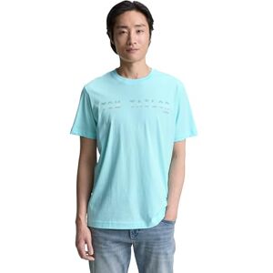 TOM TAILOR Herren 1046793 T-Shirt, 34921 Caribbean Turquoise, S EU TOM TAILOR Herren 1046793 T-Shirt, 34921 Caribbean Turquoise, S EU