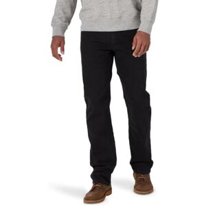 Wrangler Authentics Herren Regular Fit Comfort Flex Waist Jeans, Schwarz, 50W / 30L Wrangler Authentics Herren Regular Fit Comfort Flex Waist Jeans, Schwarz, 50W / 30L
