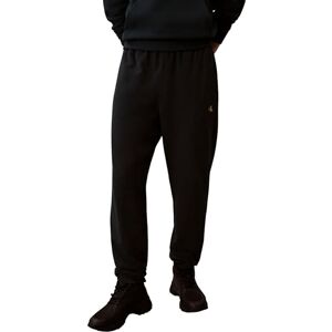 Calvin Herren Jogginghose Terry Monogram mit Gesäßtasche, Schwarz (Nurture Navy), L Calvin Herren Jogginghose Terry Monogram mit Gesäßtasche, Schwarz (Nurture Navy), L