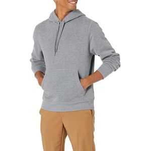 Amazon Essentials Herren Pullover-Sweatshirt Mit Kapuze, In Groß Und Schwer Erhältlich, Grau Meliert, XS Amazon Essentials Herren Pullover-Sweatshirt Mit Kapuze, In Groß Und Schwer Erhältlich, Grau Meliert, XS