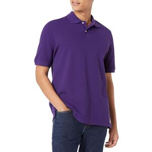 Amazon Essentials Herren-Poloshirt aus Baumwollpiqué, Normale Passform (erhältlich in Big & Tall), Dunkelviolett, Größe XXL Amazon Essentials Herren-Poloshirt aus Baumwollpiqué, Normale Passform (erhältlich in Big & Tall), Dunkelviolett, Größe XXL