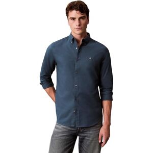 Calvin Herren Hemd Solid Oxford Classic Shirt Freizeithemd, Blau (Navy Teal), L Calvin Herren Hemd Solid Oxford Classic Shirt Freizeithemd, Blau (Navy Teal), L
