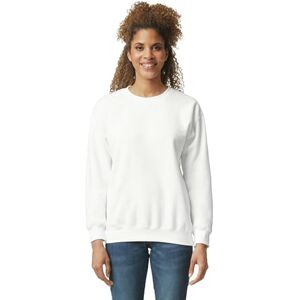 Gildan Fleece-Sweatshirt mit Rundhalsausschnitt für Erwachsene,Stil G18000, Mehrfachpackung, Weiß (1er-Pack), Groß Gildan Fleece-Sweatshirt mit Rundhalsausschnitt für Erwachsene,Stil G18000, Mehrfachpackung, Weiß (1er-Pack), Groß