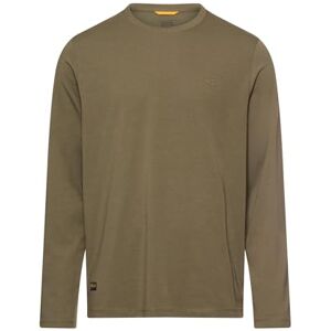 camel active Herren Langarmshirt mit Rundhalsausschnitt und flexiblem Stretch Olivgrün, Menswear-L camel active Herren Langarmshirt mit Rundhalsausschnitt und flexiblem Stretch Olivgrün, Menswear-L
