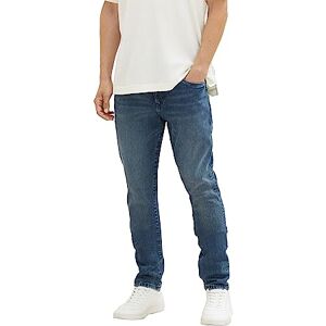 TOM TAILOR Herren 1036999 Troy Slim Jeans, 10123-Destroyed Mid Stone Blue Denim, 33/34 TOM TAILOR Herren 1036999 Troy Slim Jeans, 10123-Destroyed Mid Stone Blue Denim, 33/34