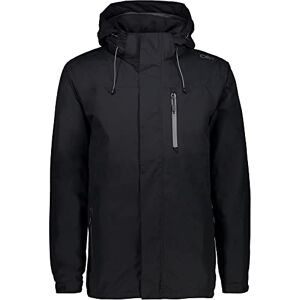 CMP Herrenjacke mit Reißverschluss und atmungsaktiver Kapuze, Anthrazit, 50 CMP Herrenjacke mit Reißverschluss und atmungsaktiver Kapuze, Anthrazit, 50