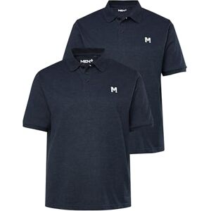 Men Plus Herren große Größen Übergrößen Menswear L-8XL Poloshirts, 2er-Pack, Basic, Piqué, Halbarm Navy blau 4XL 836258130-4XL Men Plus Herren große Größen Übergrößen Menswear L-8XL Poloshirts, 2er-Pack, Basic, Piqué, Halbarm Navy blau 4XL 836258130-4XL
