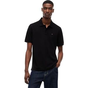 Tommy Jeans Herren Poloshirt Essential Regular Fit, Schwarz (Black), L Tommy Jeans Herren Poloshirt Essential Regular Fit, Schwarz (Black), L