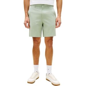 Tommy Hilfiger Herren Chino Shorts Dover Twill aus Baumwolle mit Stretch, Türkis (Minty Grey), 34W Tommy Hilfiger Herren Chino Shorts Dover Twill aus Baumwolle mit Stretch, Türkis (Minty Grey), 34W