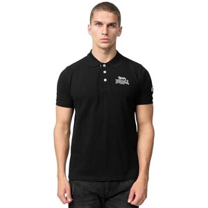 Lonsdale Herren Poloshirt schmale Passform BRUAN 3XL, Black/Silver Lonsdale Herren Poloshirt schmale Passform BRUAN 3XL, Black/Silver