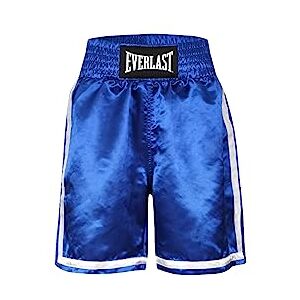 Everlast Männer Sport Boxen Hose Competition Boxing Shorts, Blau/Weiß, L Everlast Männer Sport Boxen Hose Competition Boxing Shorts, Blau/Weiß, L