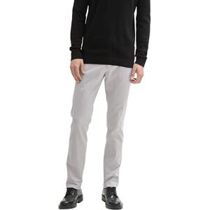 TOM TAILOR Herren Slim Fit Chino Hose aus Stretch Piqué mit Gürtel, 36168 Artemis Grey Zig Zag Structure, 38/34 TOM TAILOR Herren Slim Fit Chino Hose aus Stretch Piqué mit Gürtel, 36168 Artemis Grey Zig Zag Structure, 38/34
