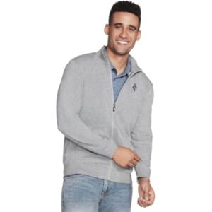 Skechers Herren The Hoodless Gowalk Eve Fleecejacke, Navy, XL Skechers Herren The Hoodless Gowalk Eve Fleecejacke, Navy, XL