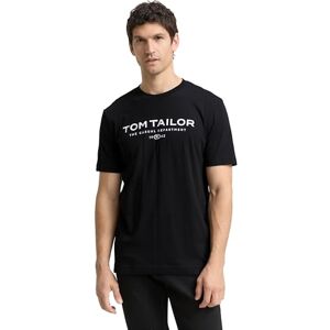 TOM TAILOR T-Shirt aus Baumwolle mit Logo-Print TOM TAILOR T-Shirt aus Baumwolle mit Logo-Print