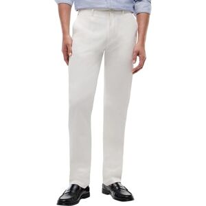 Tommy Hilfiger Herren Chino Hose Core Denton Essential Twill Straight Fit, Elfenbein (Ivory Petal), 38W/32L Tommy Hilfiger Herren Chino Hose Core Denton Essential Twill Straight Fit, Elfenbein (Ivory Petal), 38W/32L