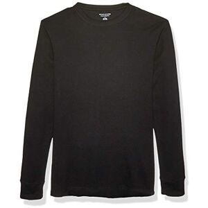 Amazon Essentials Herren Langärmeliges Waffel-Shirt, Normale Passform, Schwarz, M Amazon Essentials Herren Langärmeliges Waffel-Shirt, Normale Passform, Schwarz, M