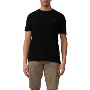 s.Oliver T-Shirt mit Flammgarnstruktur und Logo-Print s.Oliver T-Shirt mit Flammgarnstruktur und Logo-Print