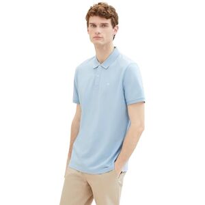 TOM TAILOR Herren 1031006 Basic Piqué Poloshirt, 32245 Washed Out Middle Blue, M TOM TAILOR Herren 1031006 Basic Piqué Poloshirt, 32245 Washed Out Middle Blue, M