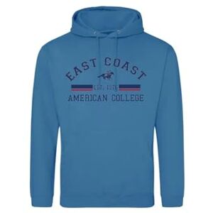 AMERICAN COLLEGE USA , Sweatshirts, Pullover, Herren, Damen, Westen, Hoodies, Fleece, Jacke, Thermo, Mit Kapuze, Unisex, Bekleidung, Frauen Männer, Modell ACSCW2 Indigo XS AMERICAN COLLEGE USA , Sweatshirts, Pullover, Herren, Damen, Westen, Hoodies, Fleece, Jacke, Thermo, Mit Kapuze, Unisex, Bekleidung, Frauen Männer, Modell ACSCW2 Indigo XS