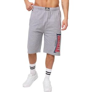 Lonsdale Herren Shorts Normale Passform Logo Jam XL, Marl Grey Lonsdale Herren Shorts Normale Passform Logo Jam XL, Marl Grey