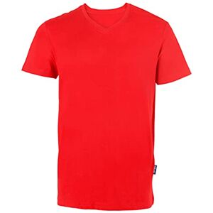 HRM Herren Luxury V-Neck Tee, rot, Gr. M I Premium T-Shirt Herren V-Ausschnitt aus 100% Bio-Baumwolle I Basic T-Shirt bis 60°C waschbar I Hochwertige & nachhaltige Herren-Bekleidung HRM Herren Luxury V-Neck Tee, rot, Gr. M I Premium T-Shirt Herren V-Ausschnitt aus 100% Bio-Baumwolle I Basic T-Shirt bis 60°C waschbar I Hochwertige & nachhaltige Herren-Bekleidung