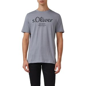 s.Oliver Baumwoll-T-Shirt mit Logo-Print s.Oliver Baumwoll-T-Shirt mit Logo-Print