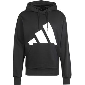 Adidas Herren Essentials Big Logo Fleece Hoodie Sweatshirt, Black/White, XXL Adidas Herren Essentials Big Logo Fleece Hoodie Sweatshirt, Black/White, XXL