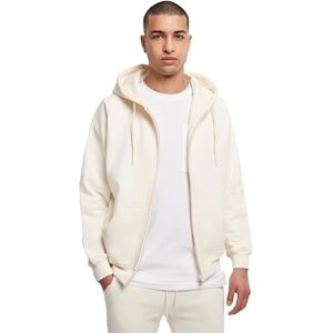 Urban Classics Herren Kapuzenpullover Zip Hoody, Sweatjacke mit Reißverschluss für Männer, Loose Fit, S, whitesand Urban Classics Herren Kapuzenpullover Zip Hoody, Sweatjacke mit Reißverschluss für Männer, Loose Fit, S, whitesand