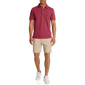 Nautica , Herren-Poloshirt, kurzärmlig, einfarbig, Baumwoll-Pikee-Stretch, Barolo, XX-Large Nautica , Herren-Poloshirt, kurzärmlig, einfarbig, Baumwoll-Pikee-Stretch, Barolo, XX-Large