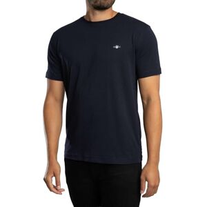 GANT Herren Printed Archive Shield Tshirt, Evening Blue, M EU GANT Herren Printed Archive Shield Tshirt, Evening Blue, M EU