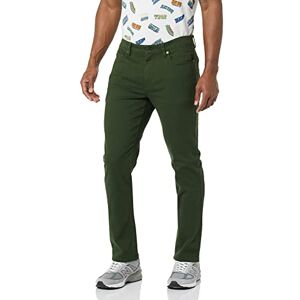 Amazon Essentials Herren 5-Pocket-Stretch-Twillhose, Schlanke Passform, Dunkles Olivgrün, 36W / 34L Amazon Essentials Herren 5-Pocket-Stretch-Twillhose, Schlanke Passform, Dunkles Olivgrün, 36W / 34L