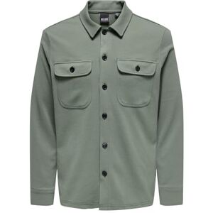 Only & Sons Herren Freizeit Hemd ONSNEWKODYL Overshirt Regular Fit XS XXL, Größe:M, Farbe:Castor Gray 22021279 Only & Sons Herren Freizeit Hemd ONSNEWKODYL Overshirt Regular Fit XS XXL, Größe:M, Farbe:Castor Gray 22021279