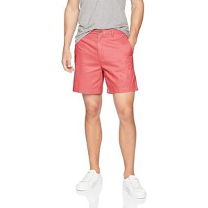 Amazon Essentials Herren Slim-Fit-Chinoshorts, 18cm, Himbeerrot, 32W Amazon Essentials Herren Slim-Fit-Chinoshorts, 18cm, Himbeerrot, 32W
