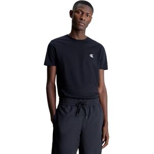 Calvin Herren T-Shirt Kurzarm Ck Essential Slim Fit, Schwarz (Ck Black), XXS Calvin Herren T-Shirt Kurzarm Ck Essential Slim Fit, Schwarz (Ck Black), XXS