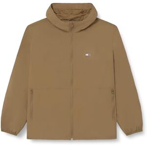 Tommy Jeans Herren Windbreaker Jacke Chicago mit Kapuze, Braun (Vintage Camel), XXL Tommy Jeans Herren Windbreaker Jacke Chicago mit Kapuze, Braun (Vintage Camel), XXL