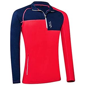 Black Crevice Herren Merino Skirolli, Navy/rot, L Black Crevice Herren Merino Skirolli, Navy/rot, L