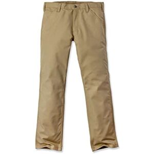 Carhartt , Herren, Rugged Professional-Serie Rugged Flex Lockere Canvas-Arbeitshose, Dunkles Khaki, W42/L30 Carhartt , Herren, Rugged Professional-Serie Rugged Flex Lockere Canvas-Arbeitshose, Dunkles Khaki, W42/L30