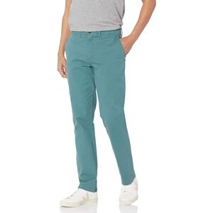 Amazon Essentials Herren Lässige Slim-Fit-Ganztags-Stretch-Chinohose, Dunkelgrün, 29W / 28L Amazon Essentials Herren Lässige Slim-Fit-Ganztags-Stretch-Chinohose, Dunkelgrün, 29W / 28L
