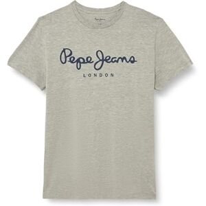 Pepe Jeans Herren Original Stretch N T-Shirt, Grau (Marl Grey), XL Pepe Jeans Herren Original Stretch N T-Shirt, Grau (Marl Grey), XL