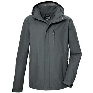 Killtec Herren Funktionsjacke wasserdicht/Outdoorjacke mit abzippbarer Kapuze KOS 256 MN JCKT, dunkelgrün, 4XL, 43280-000 Killtec Herren Funktionsjacke wasserdicht/Outdoorjacke mit abzippbarer Kapuze KOS 256 MN JCKT, dunkelgrün, 4XL, 43280-000