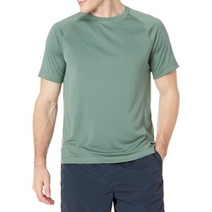 Amazon Essentials Herren Schmal Geschnittenes, Kurzärmeliges, Schnelltrocknendes UPF 50-Bade-T-Shirt, Grün, S Amazon Essentials Herren Schmal Geschnittenes, Kurzärmeliges, Schnelltrocknendes UPF 50-Bade-T-Shirt, Grün, S