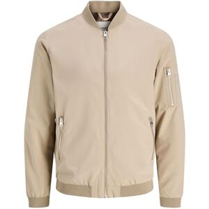 JACK & JONES Herren JJERUSH Bomber NOOS 12165203,Crockery,XL JACK & JONES Herren JJERUSH Bomber NOOS 12165203,Crockery,XL