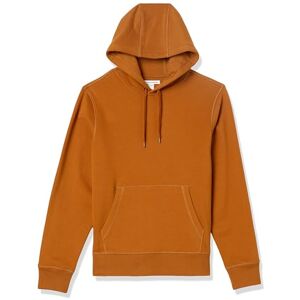 Amazon Essentials Herren Pullover-Sweatshirt Mit Kapuze, In Groß Und Schwer Erhältlich, Rostiges Orange, M Amazon Essentials Herren Pullover-Sweatshirt Mit Kapuze, In Groß Und Schwer Erhältlich, Rostiges Orange, M