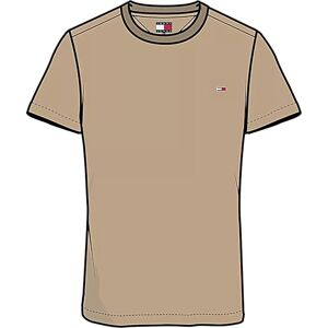 Tommy Jeans Herren TJM Xslim Jersey Tee Dm0dm04411 S/S T-Shirt, Beige (Relic Tan), XS EU Tommy Jeans Herren TJM Xslim Jersey Tee Dm0dm04411 S/S T-Shirt, Beige (Relic Tan), XS EU