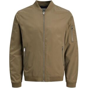 JACK & JONES Herren JJERUSH Bomber NOOS 12165203,Grün (Dusky Green),XS JACK & JONES Herren JJERUSH Bomber NOOS 12165203,Grün (Dusky Green),XS
