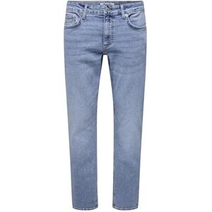 Only & Sons Herren Onsweft Reg. Jax Box PIM DNM, Light Medium Blue Denim, 30W / 32L Only & Sons Herren Onsweft Reg. Jax Box PIM DNM, Light Medium Blue Denim, 30W / 32L