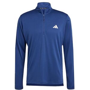 Adidas Herren Train Essentials Training 1/4-Zip Long Sleeve Tee, Dark Blue, M Adidas Herren Train Essentials Training 1/4-Zip Long Sleeve Tee, Dark Blue, M