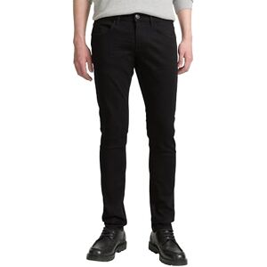 TOM TAILOR Herren 1021160 Troy Slim Fit Jeans, 10270 Black Black Denim, 31W / 32L EU TOM TAILOR Herren 1021160 Troy Slim Fit Jeans, 10270 Black Black Denim, 31W / 32L EU